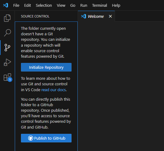 Inicializar repositório